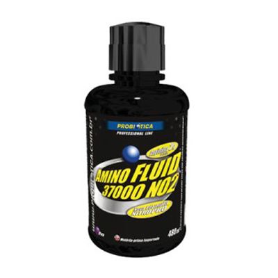 Amino Fluid 37000 NO2 - 480ml - Probiótica Sabor Morango