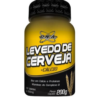 Levedo de Cerveja - 200 Tabletes - D.N.A.