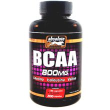 BCAA 800mg - 300 Cápsulas - Absolut Nutrition