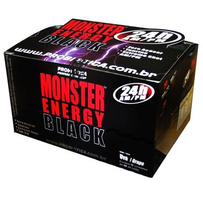 Monster Energy Black (12 Unidades) - Probiótica Millennium