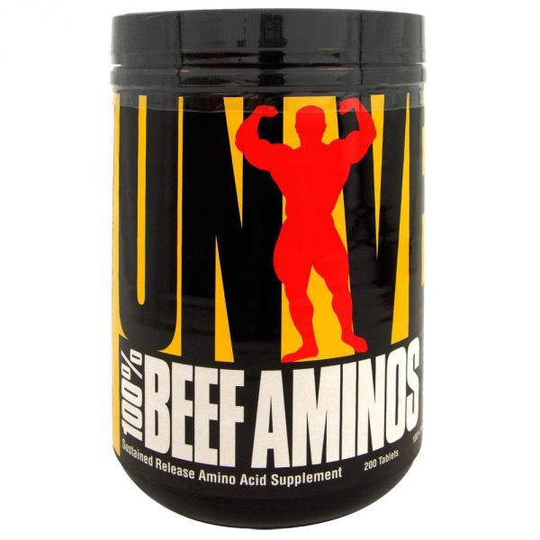 100% Beef Aminos 200 tabletes