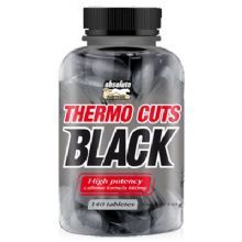 Thermo Cuts Black - 140 Tabletes - Absolut Nutrition